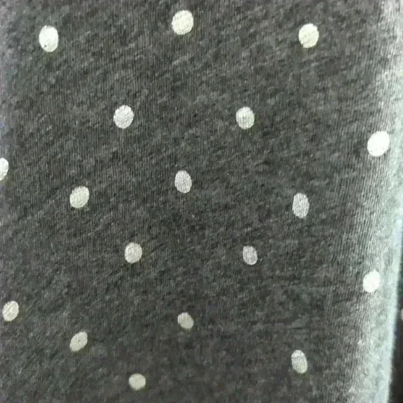 SIMONS | Contemporaine  Dark Grey Polka Dot 3/4 Length Sleeved Top - Picture 2 of 4